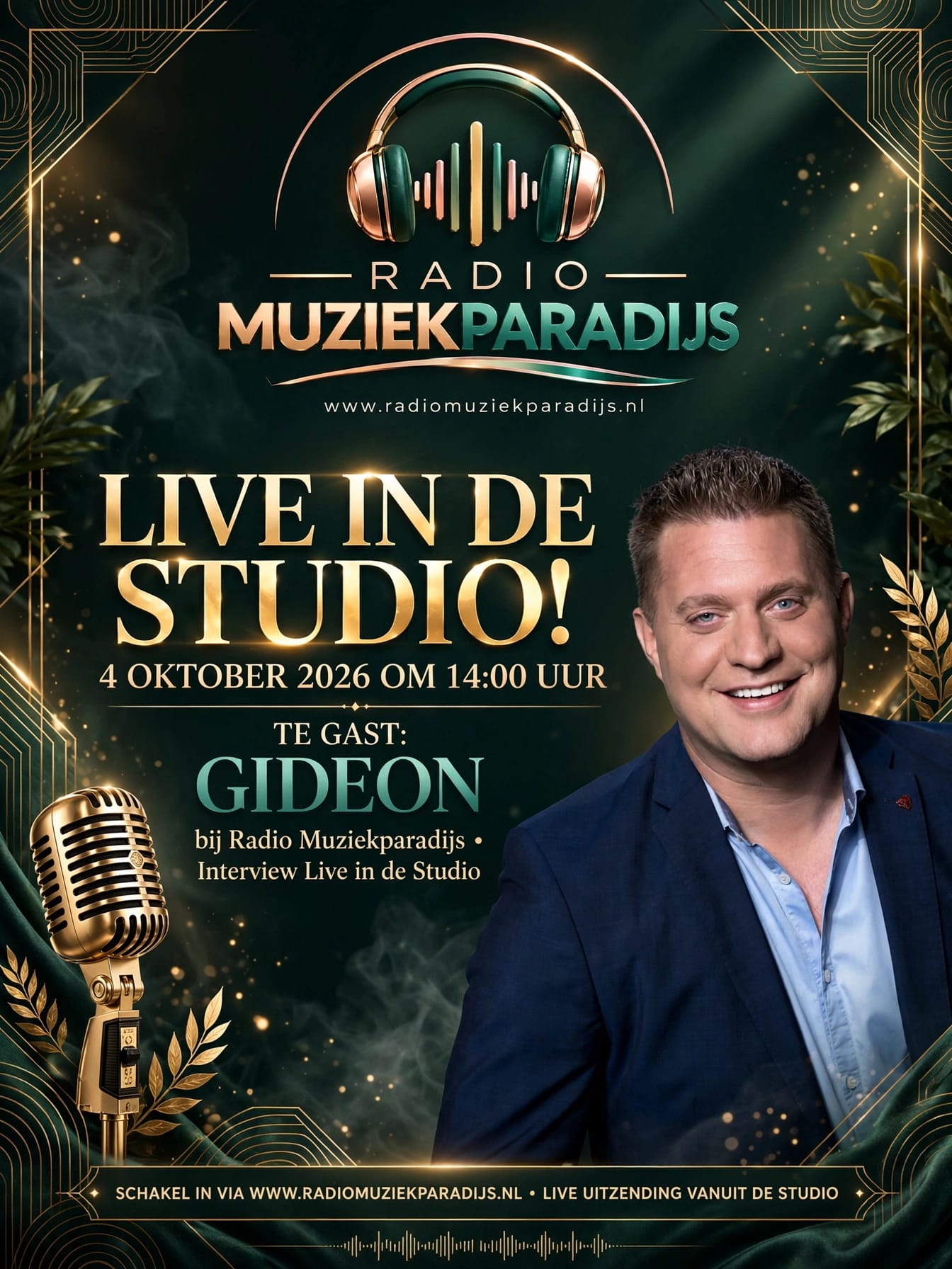 Live Interview in de Studio